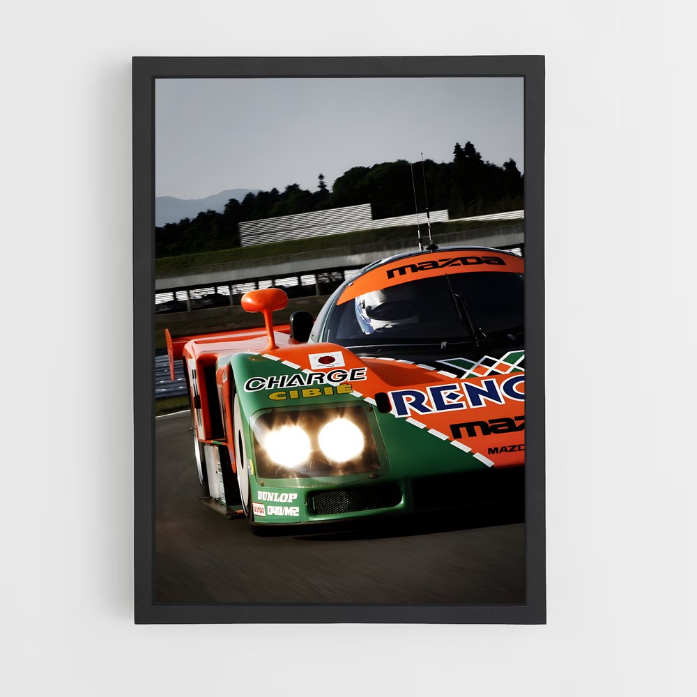 Poster Audi Racer – affiche Mazda (vue 2)