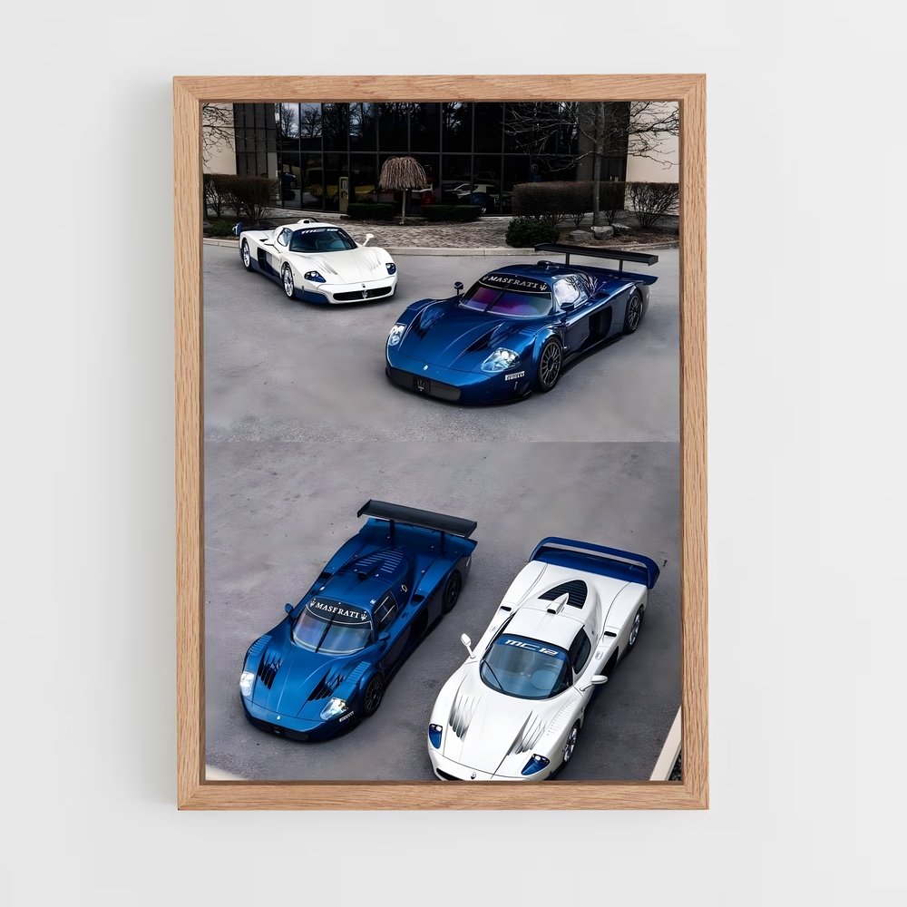 Poster Parking de Rêve – affiche Maserati (vue 4)