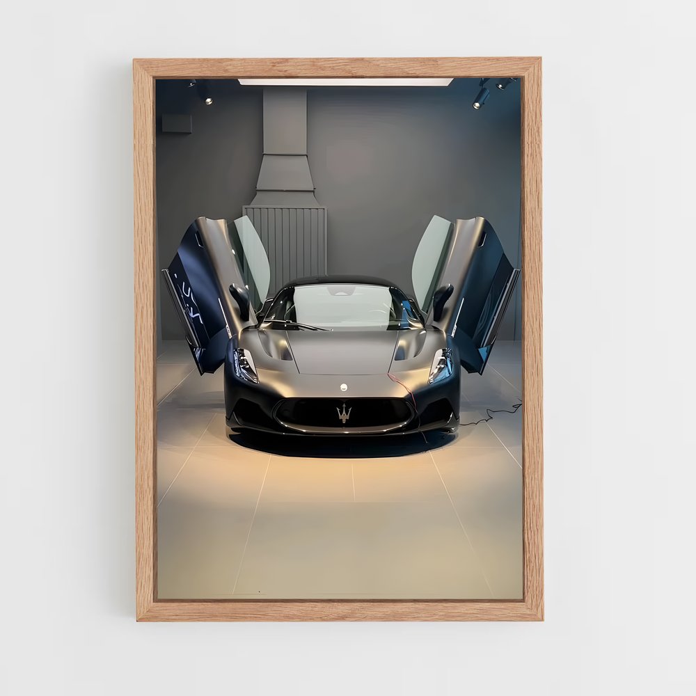 Poster Open Garage – affiche Maserati (vue 4)