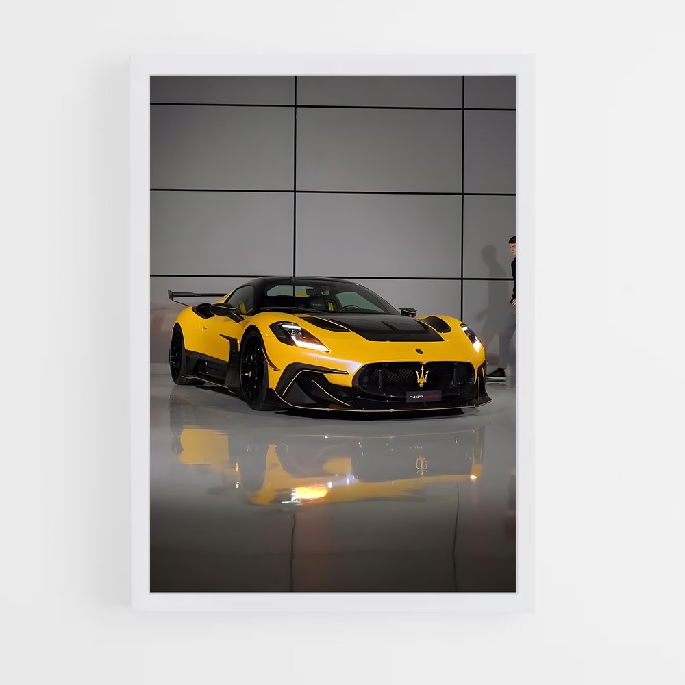 Poster Aston GTR Vision – affiche Maserati (vue 3)