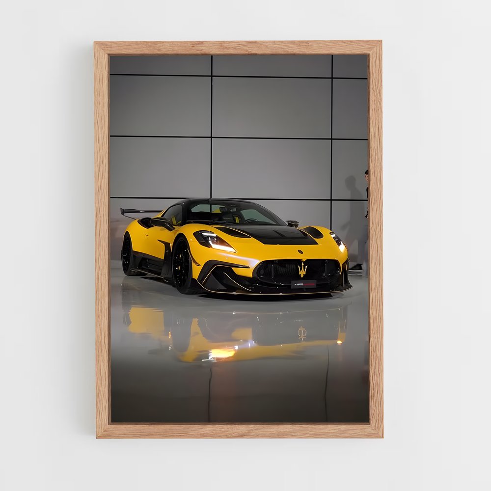Poster Aston GTR Vision – affiche Maserati (vue 4)
