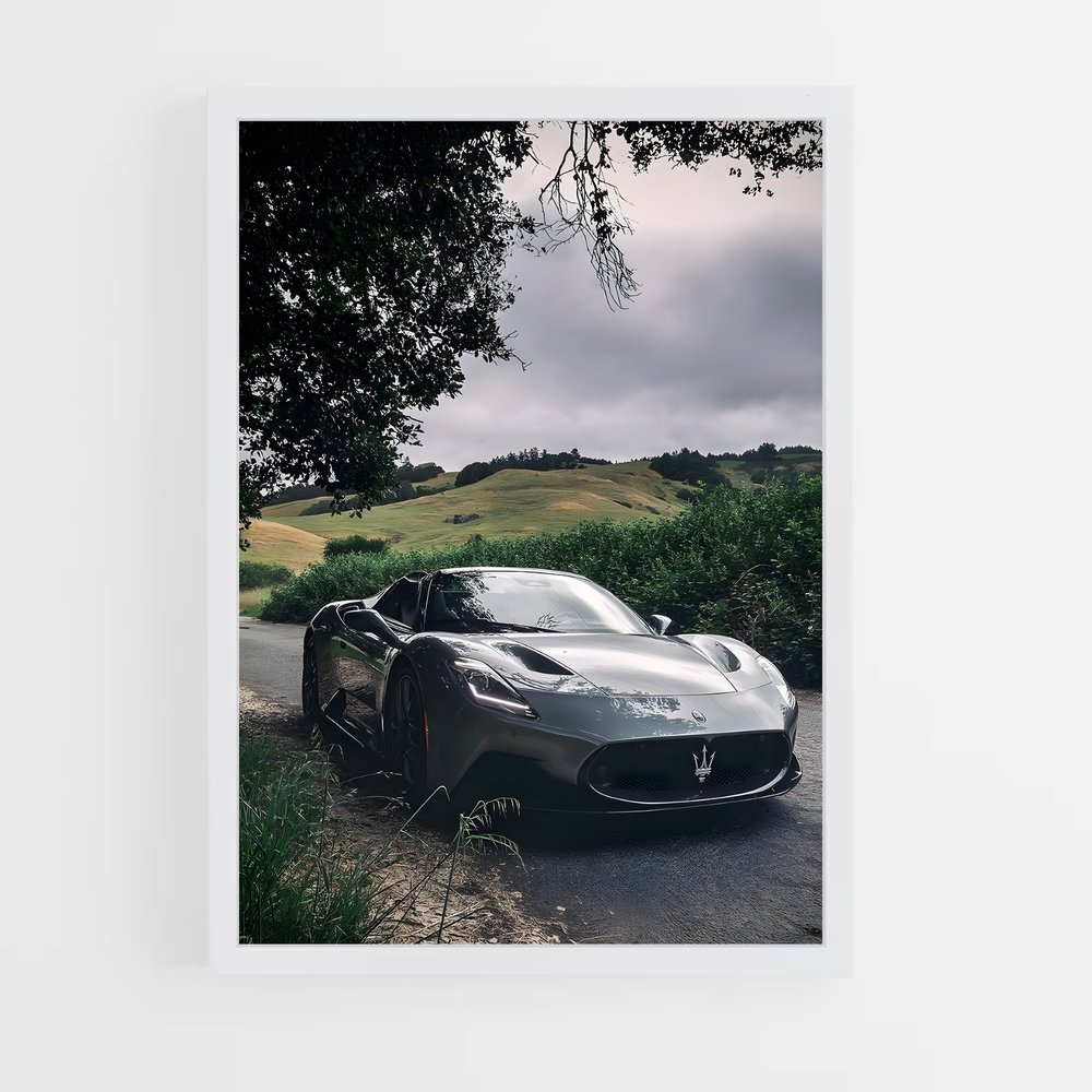 Poster puissance Ferrari – affiche Maserati (vue 3)