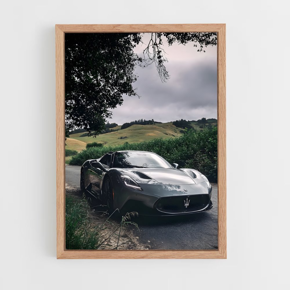 Poster puissance Ferrari – affiche Maserati (vue 4)
