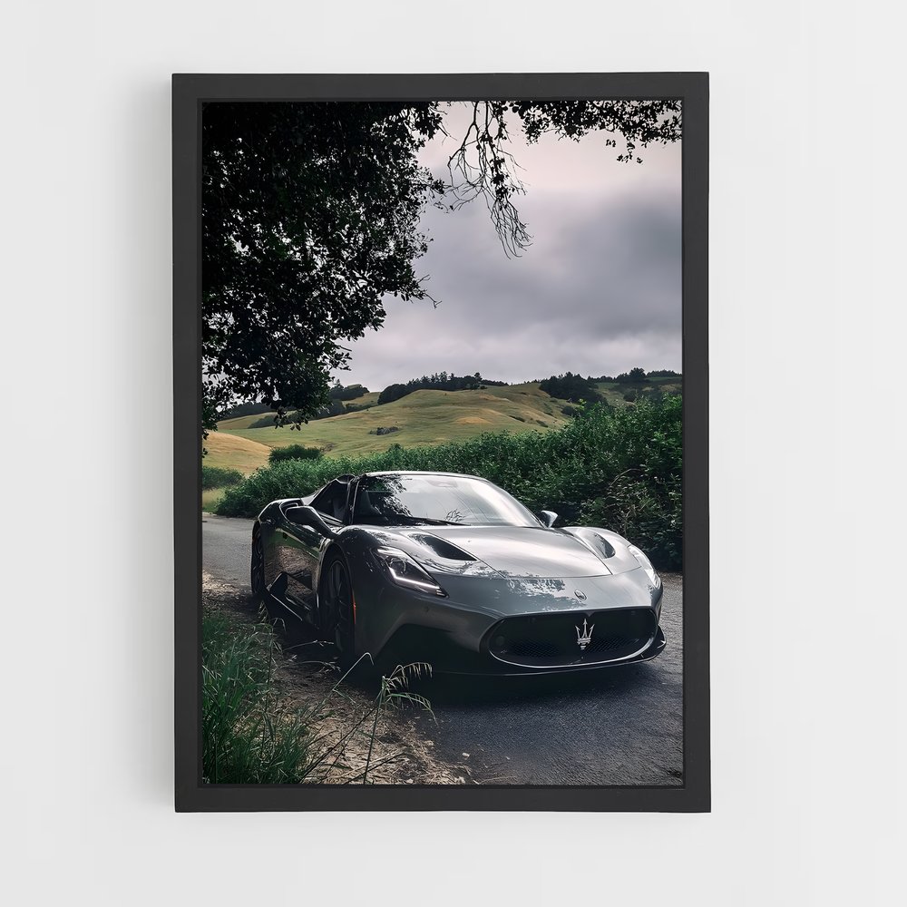 Poster puissance Ferrari – affiche Maserati (vue 2)