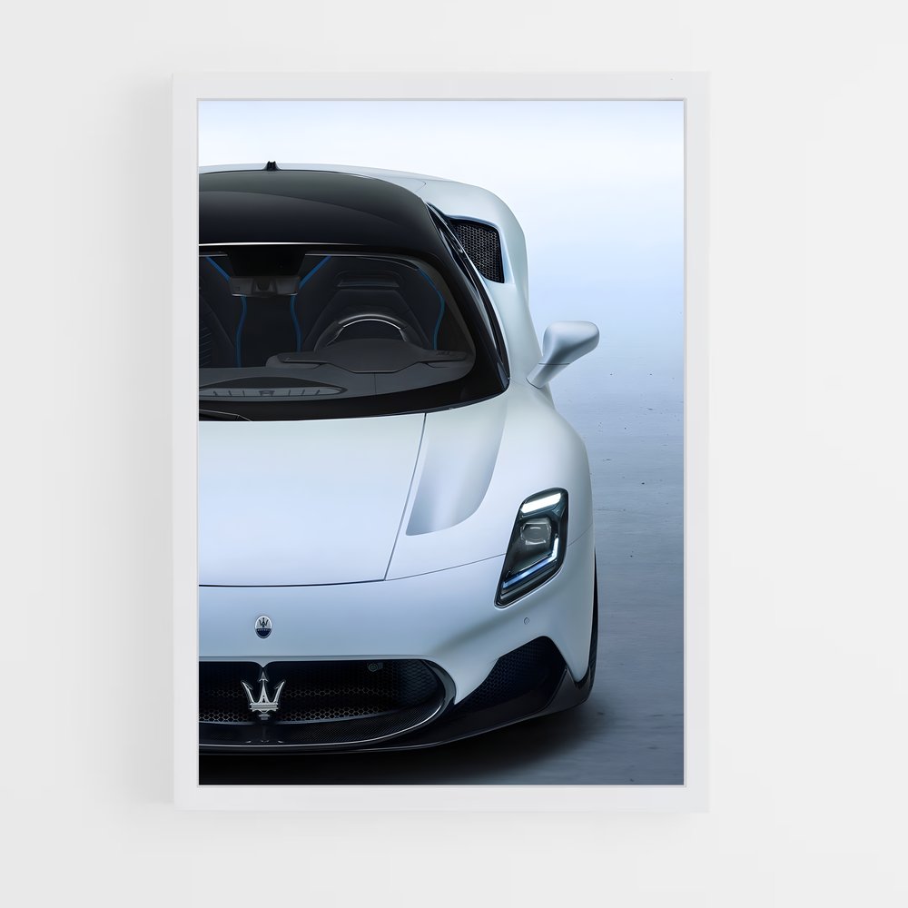 Poster Design Découvrez – affiche Maserati (vue 3)