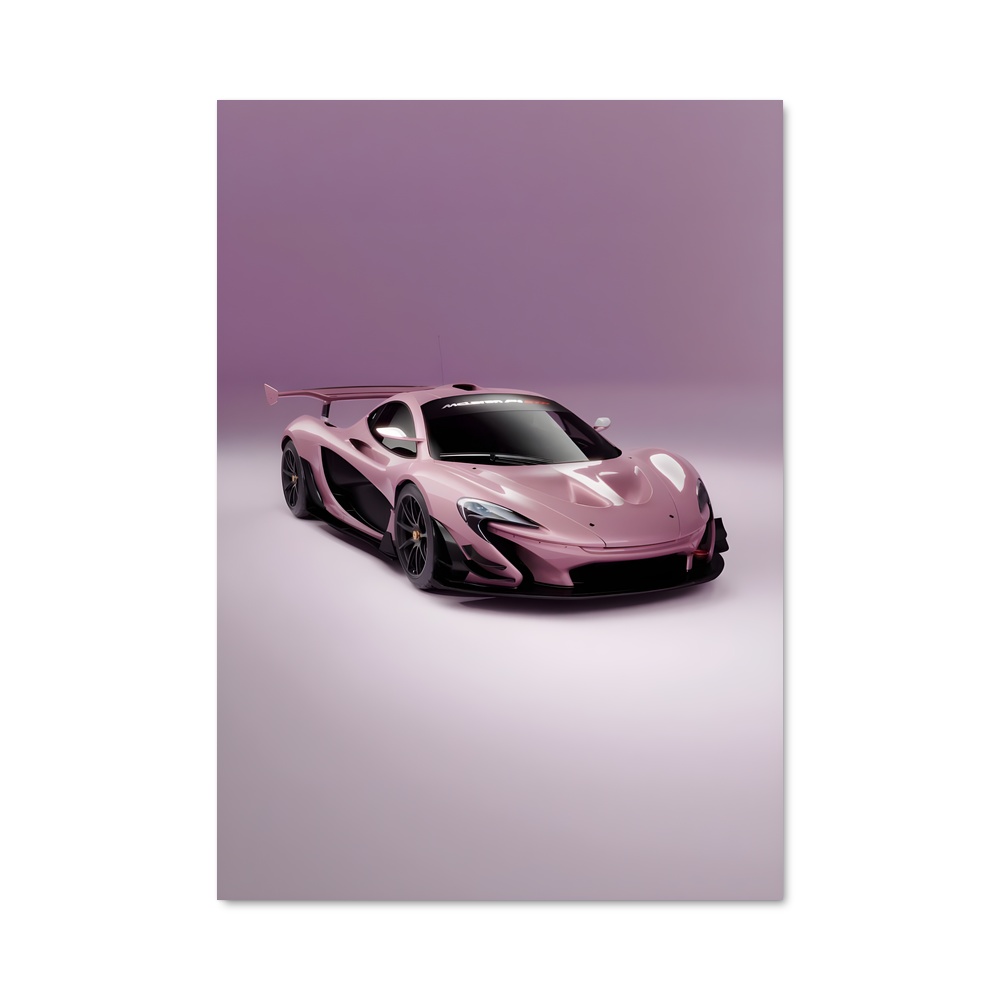 Poster Hyper Pink McLaren