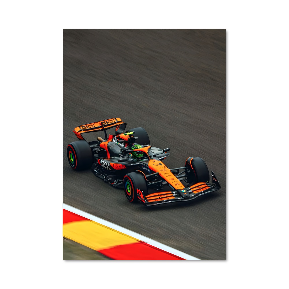 Poster Max Power MP4 – affiche Mclaren