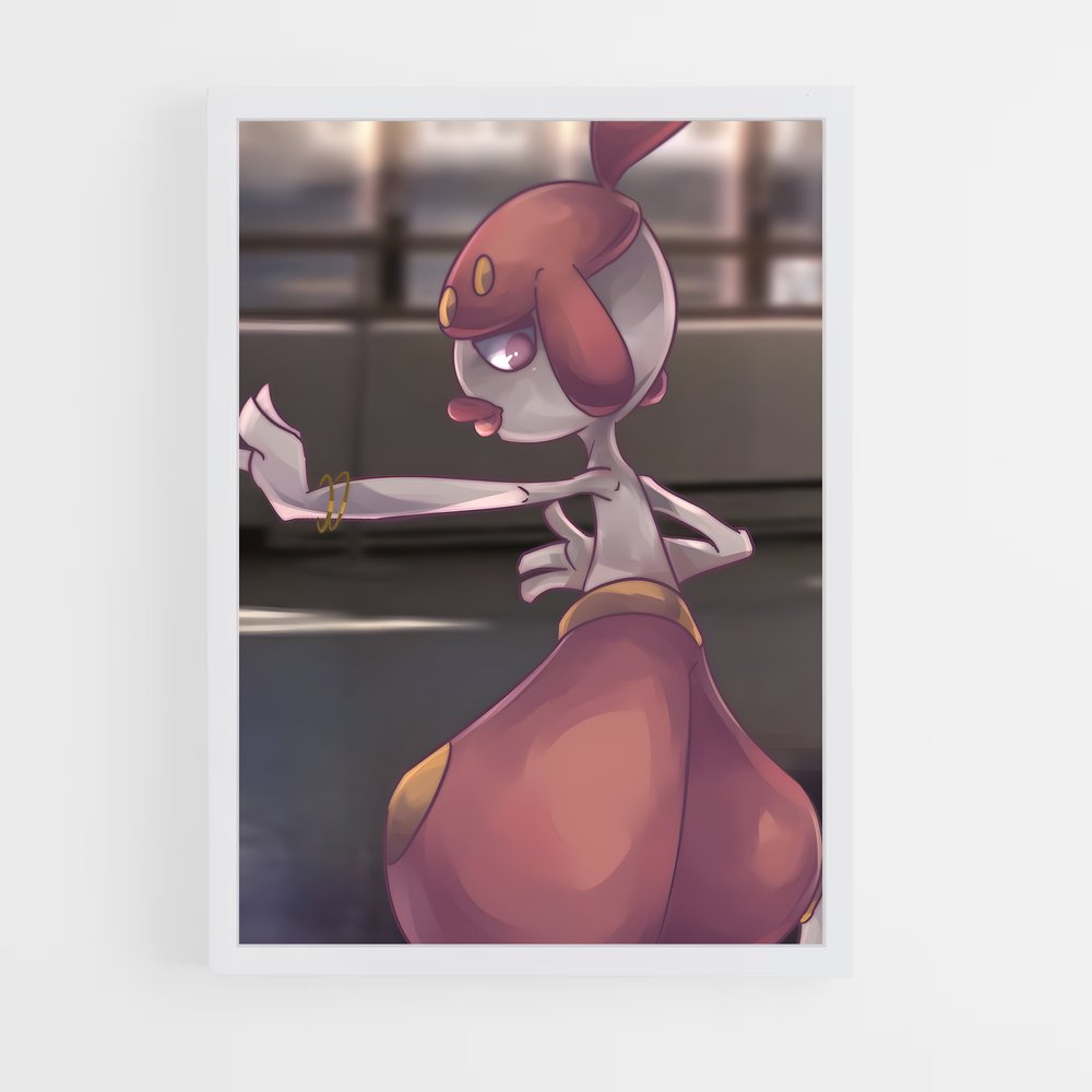 Poster Medicham Mystique – affiche Pokemon (vue 3)