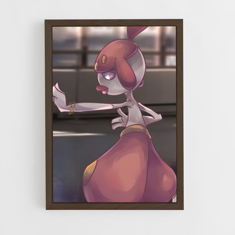 Poster Medicham Mystique – affiche Pokemon (vue 5)