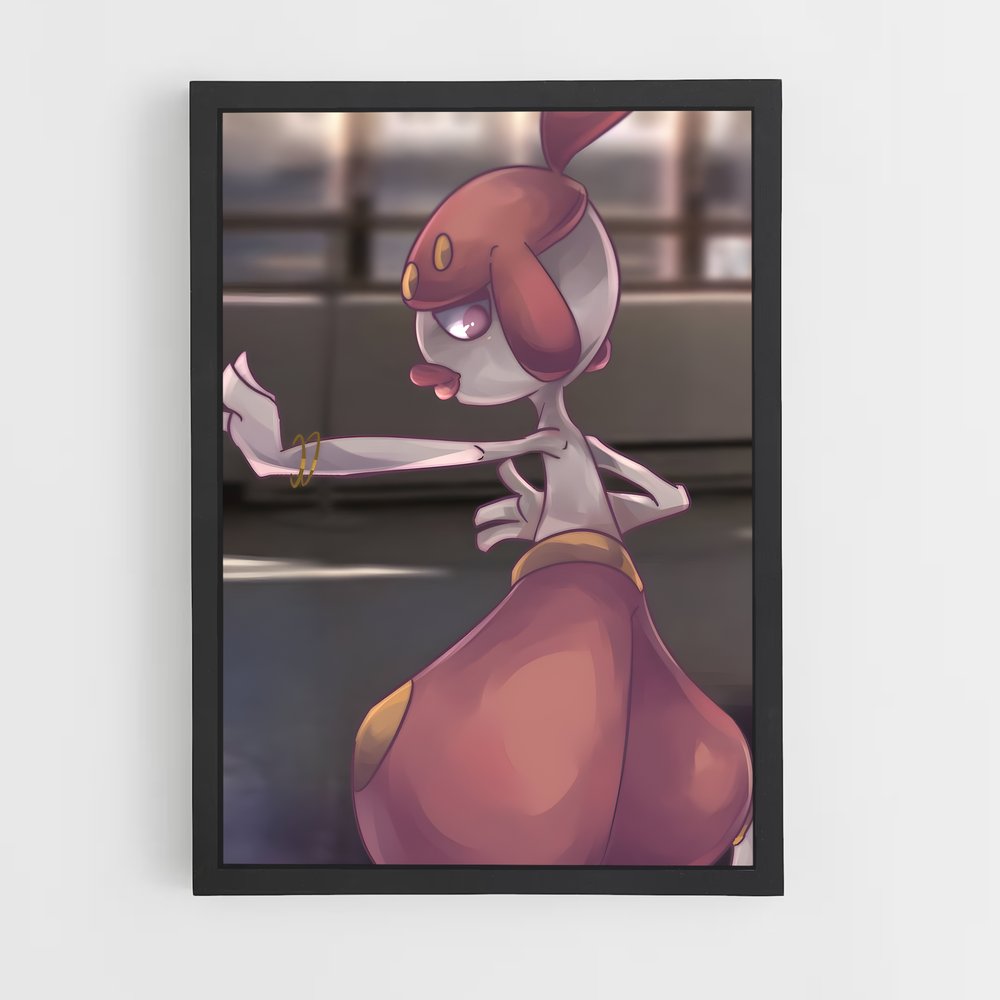 Poster Medicham Mystique – affiche Pokemon (vue 2)