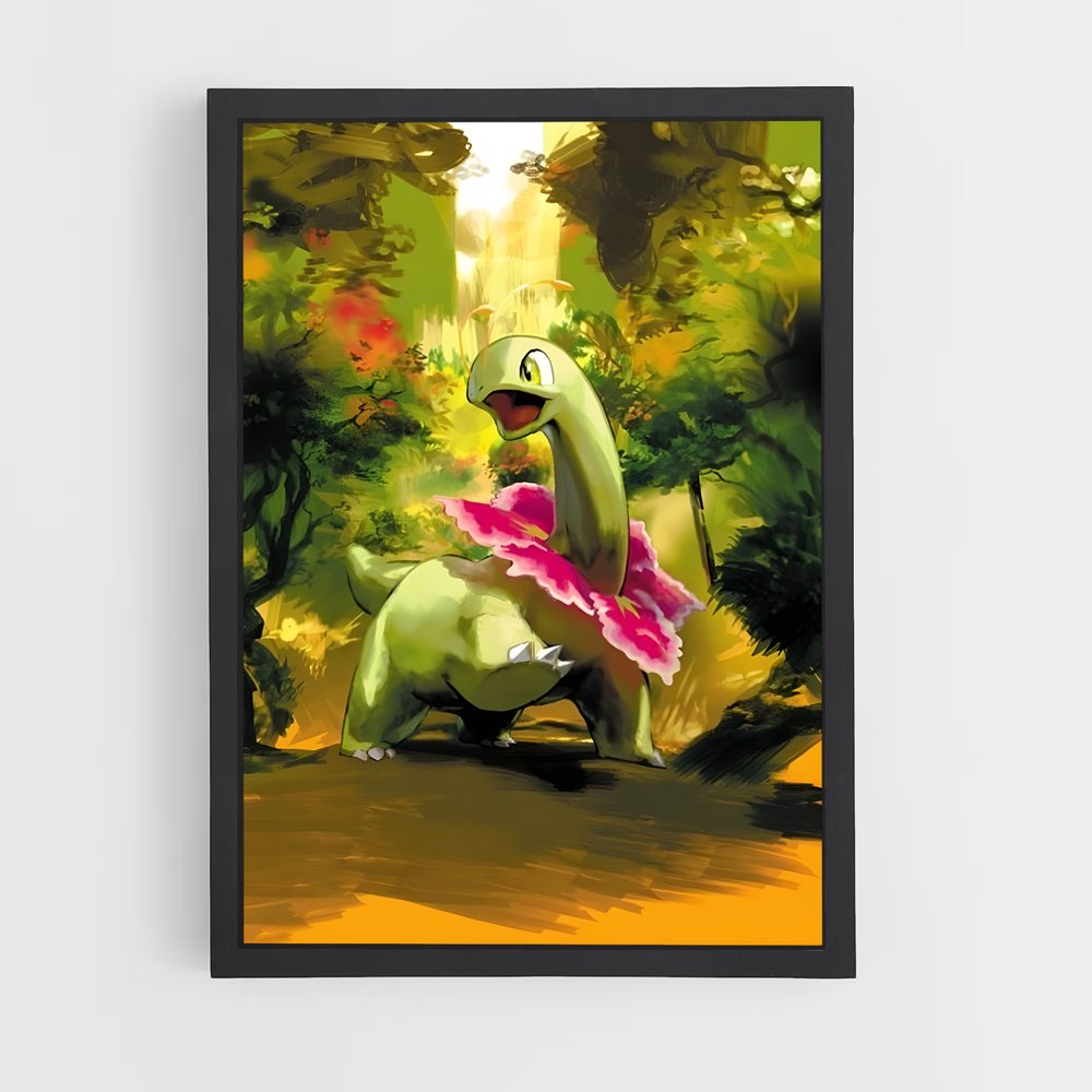 Poster Jurassic Jungle – affiche Pokemon (vue 2)