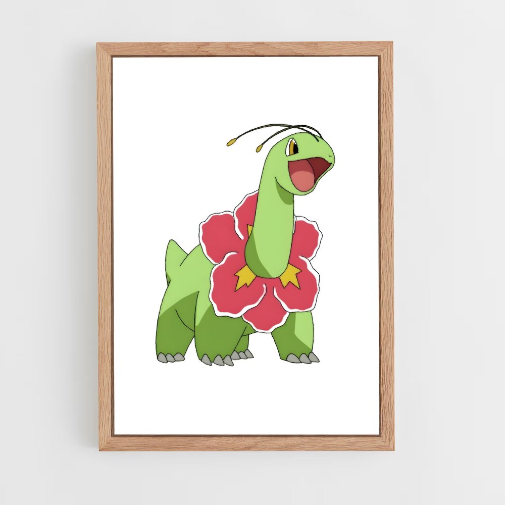 Poster Fleur de Joie – affiche Pokemon (vue 4)