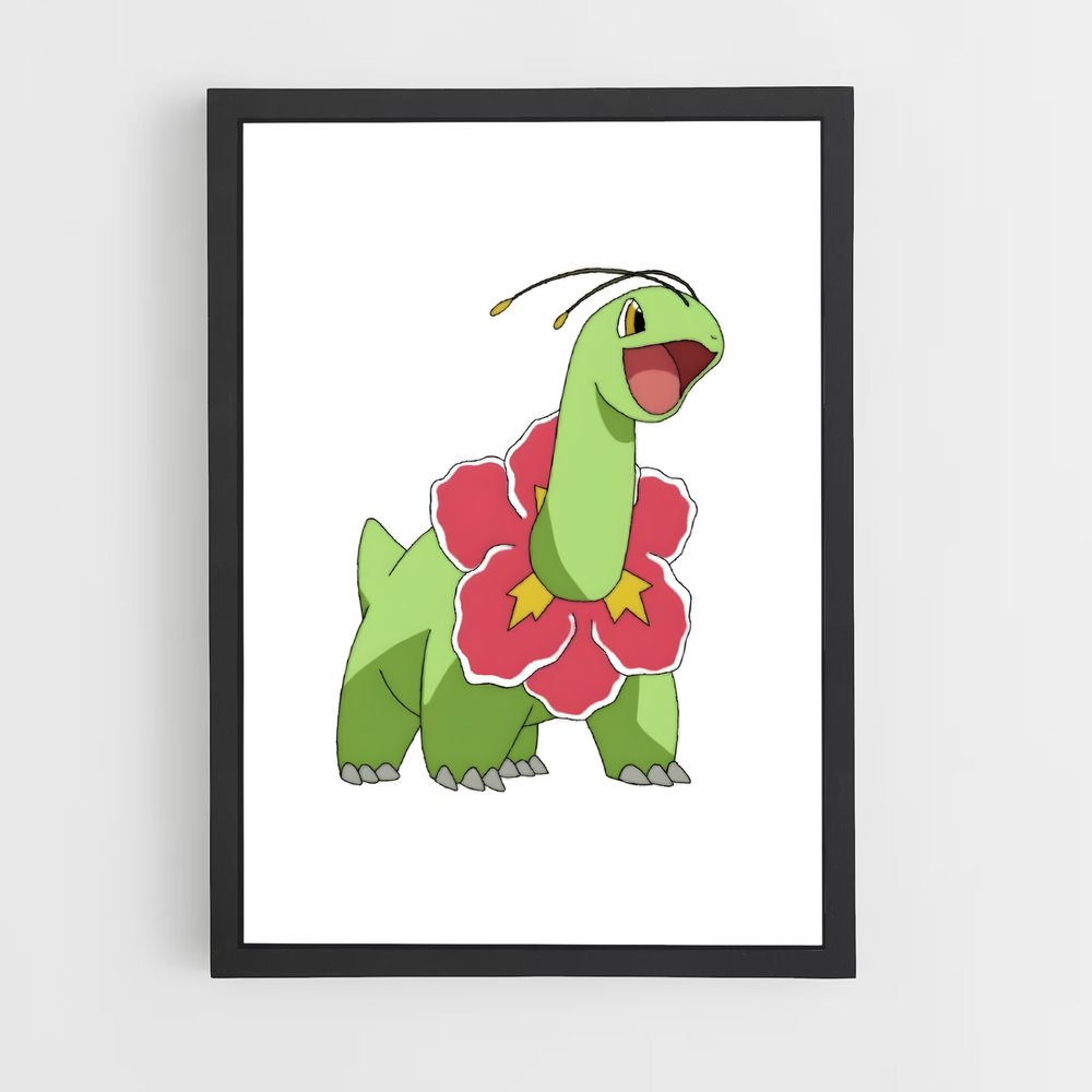 Poster Fleur de Joie – affiche Pokemon (vue 2)
