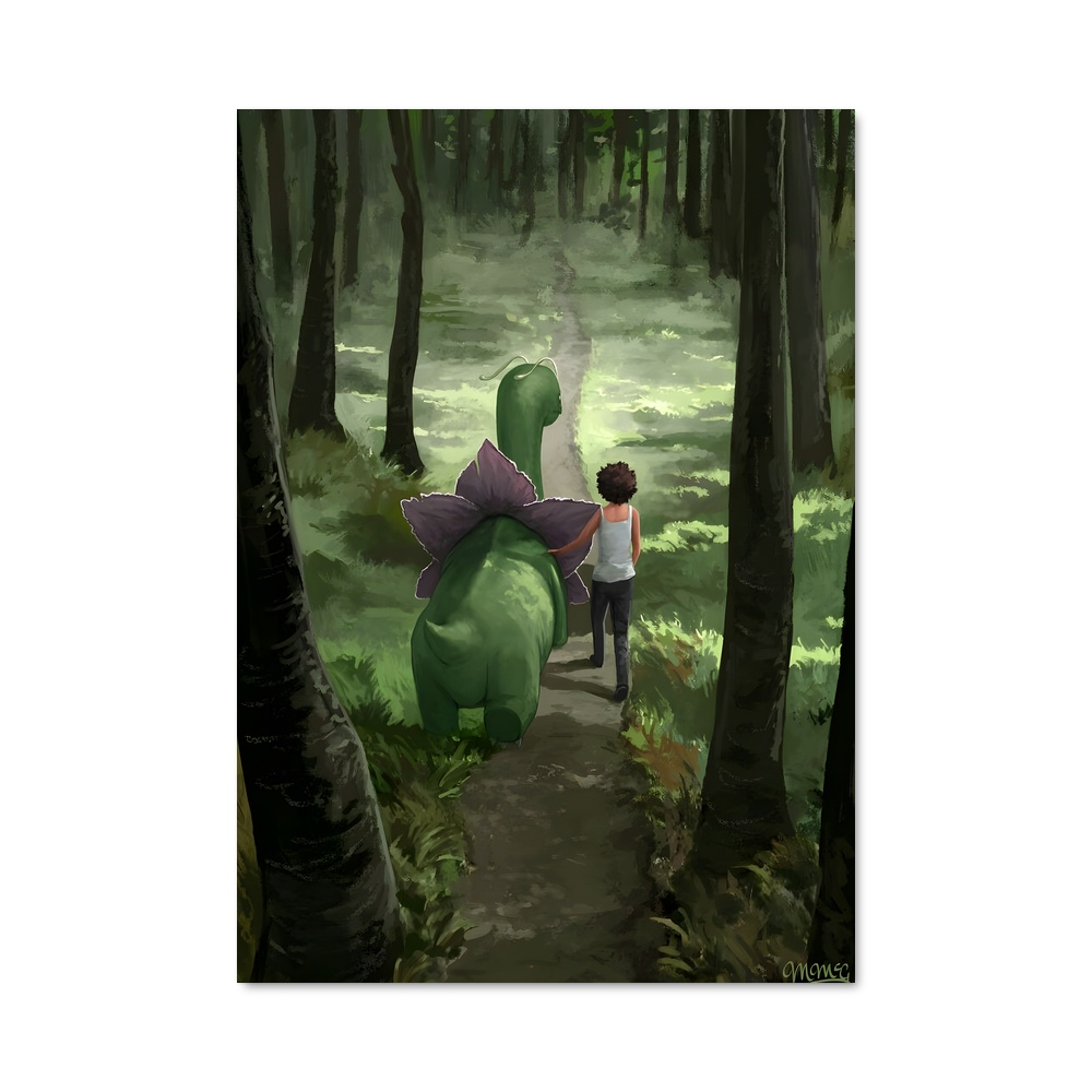Poster L'Éveil des Titans – affiche Pokemon