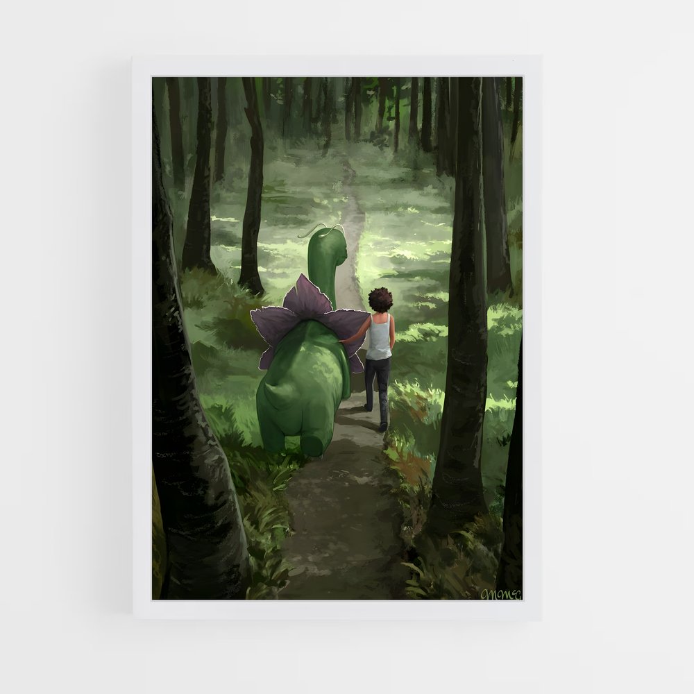 Poster L'Éveil des Titans – affiche Pokemon (vue 3)