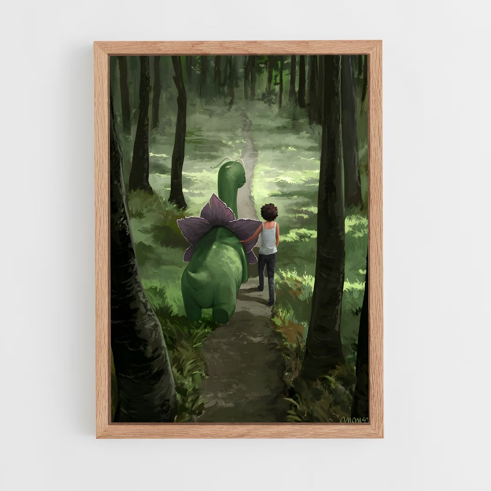 Poster L'Éveil des Titans – affiche Pokemon (vue 4)