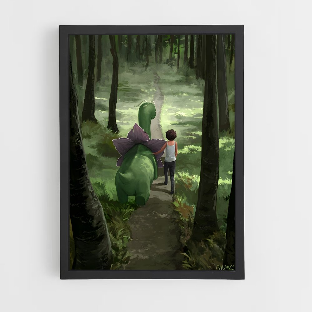 Poster L'Éveil des Titans – affiche Pokemon (vue 2)