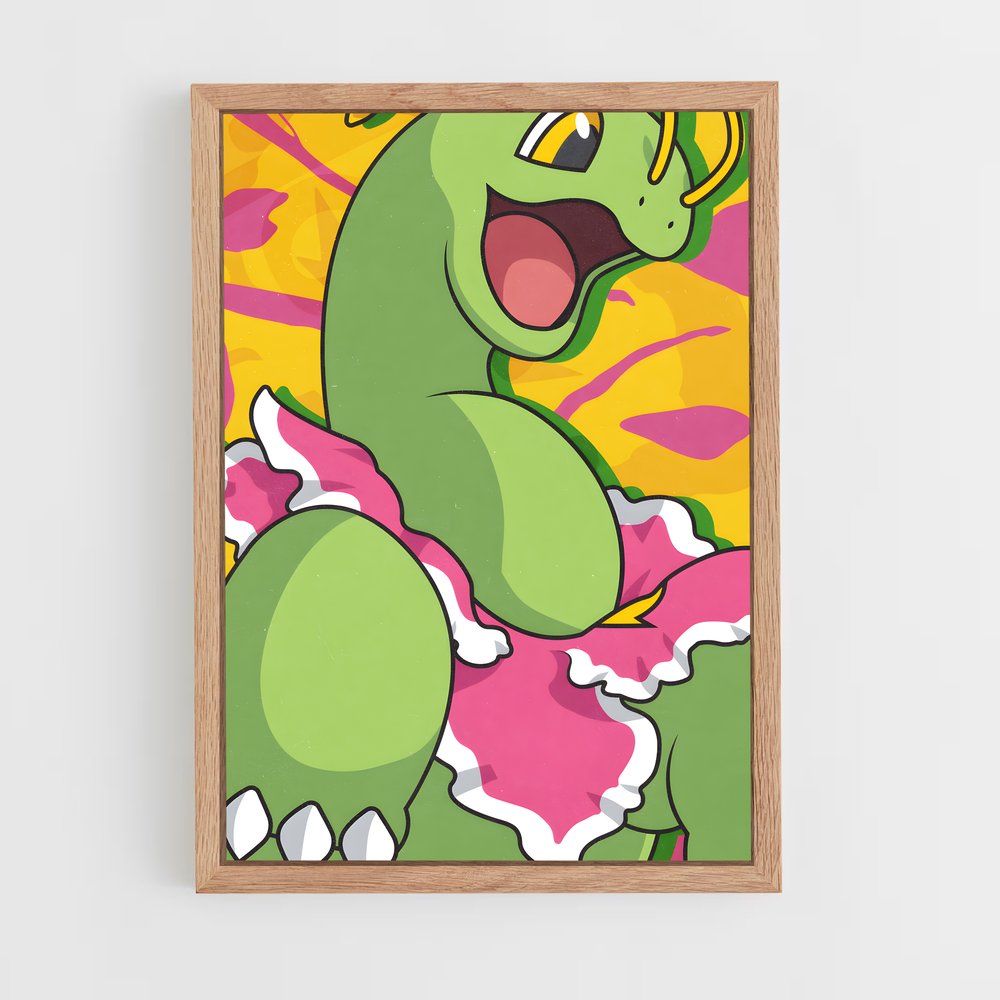 Poster Magie Végétale – affiche Pokemon (vue 4)