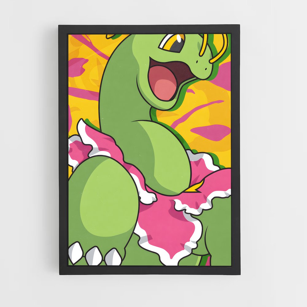 Poster Magie Végétale – affiche Pokemon (vue 2)