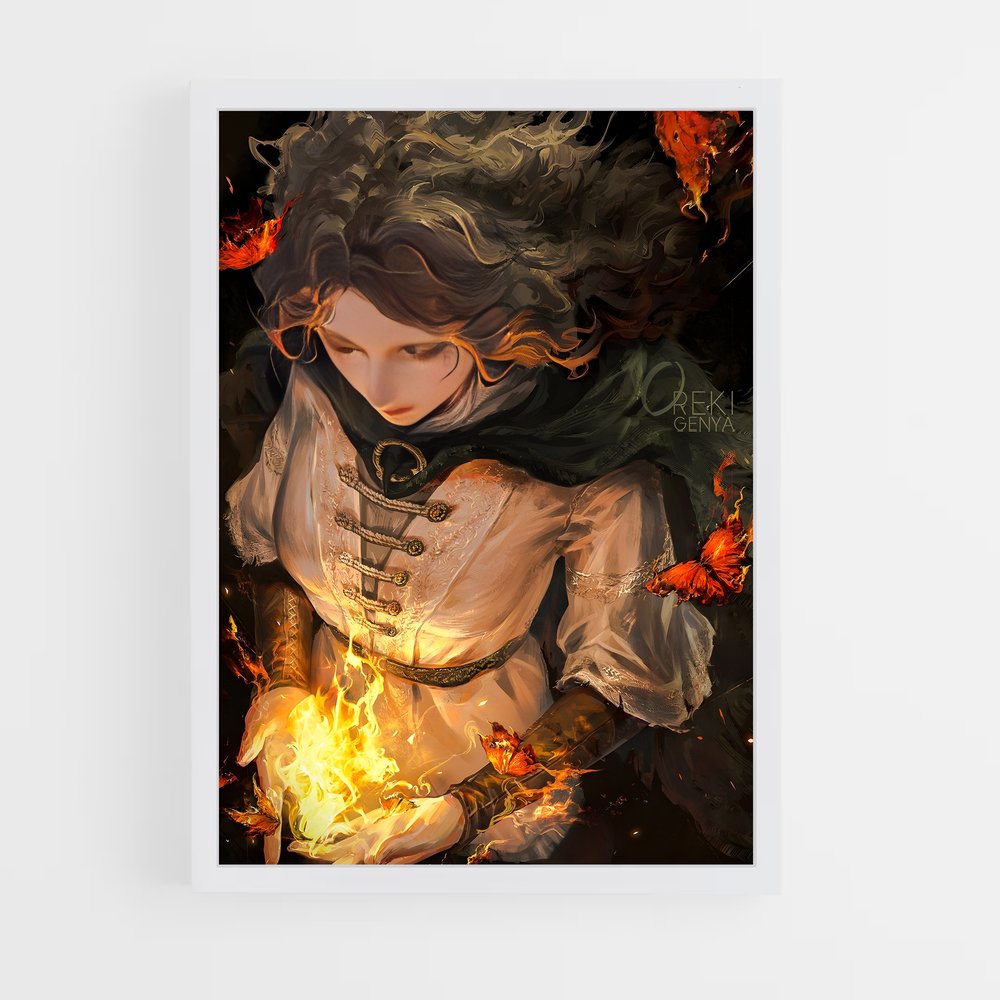 Poster Melina souffle – affiche Elden Ring (vue 3)