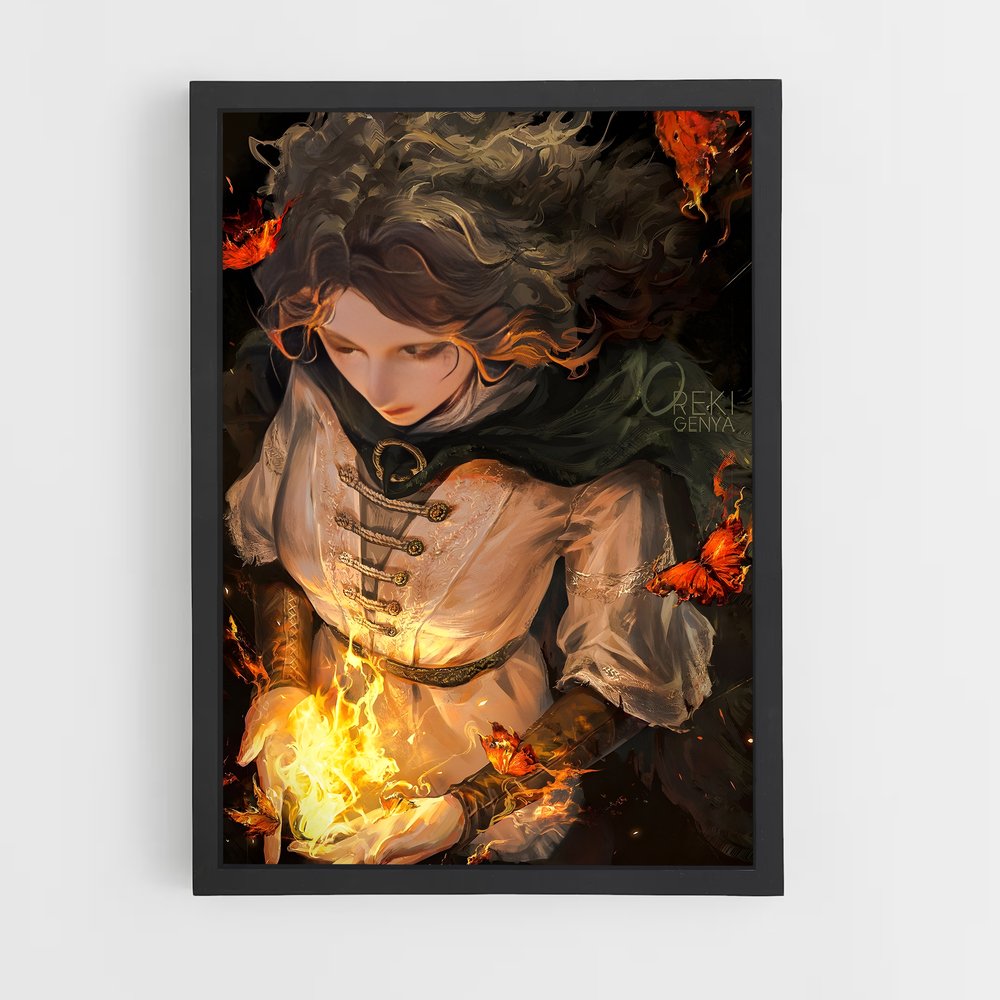 Poster Melina souffle – affiche Elden Ring (vue 2)