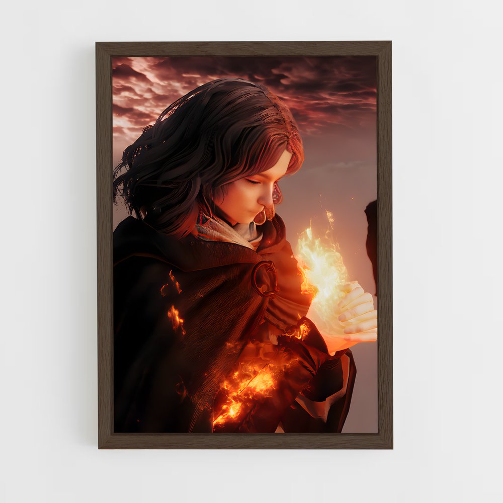 Poster L'Art du Feu – affiche Elden Ring (vue 5)