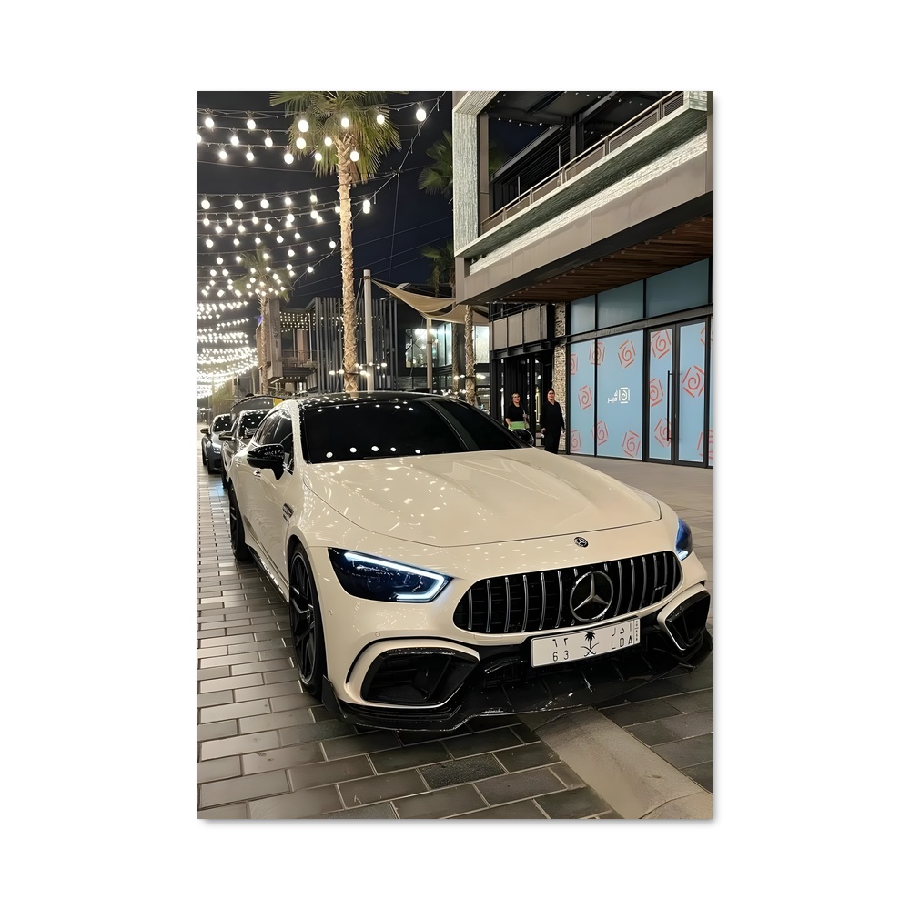 Poster AMG Performance – affiche Mercedes