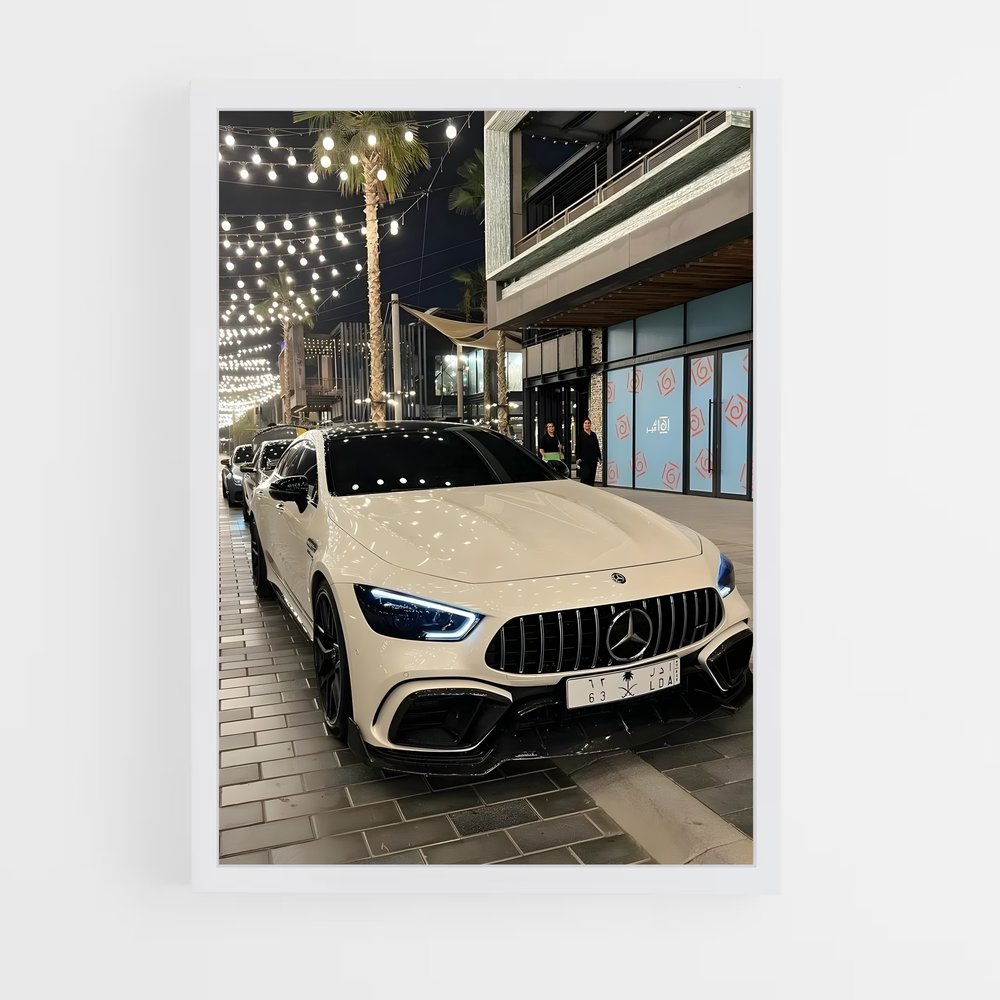 Poster AMG Performance – affiche Mercedes (vue 3)