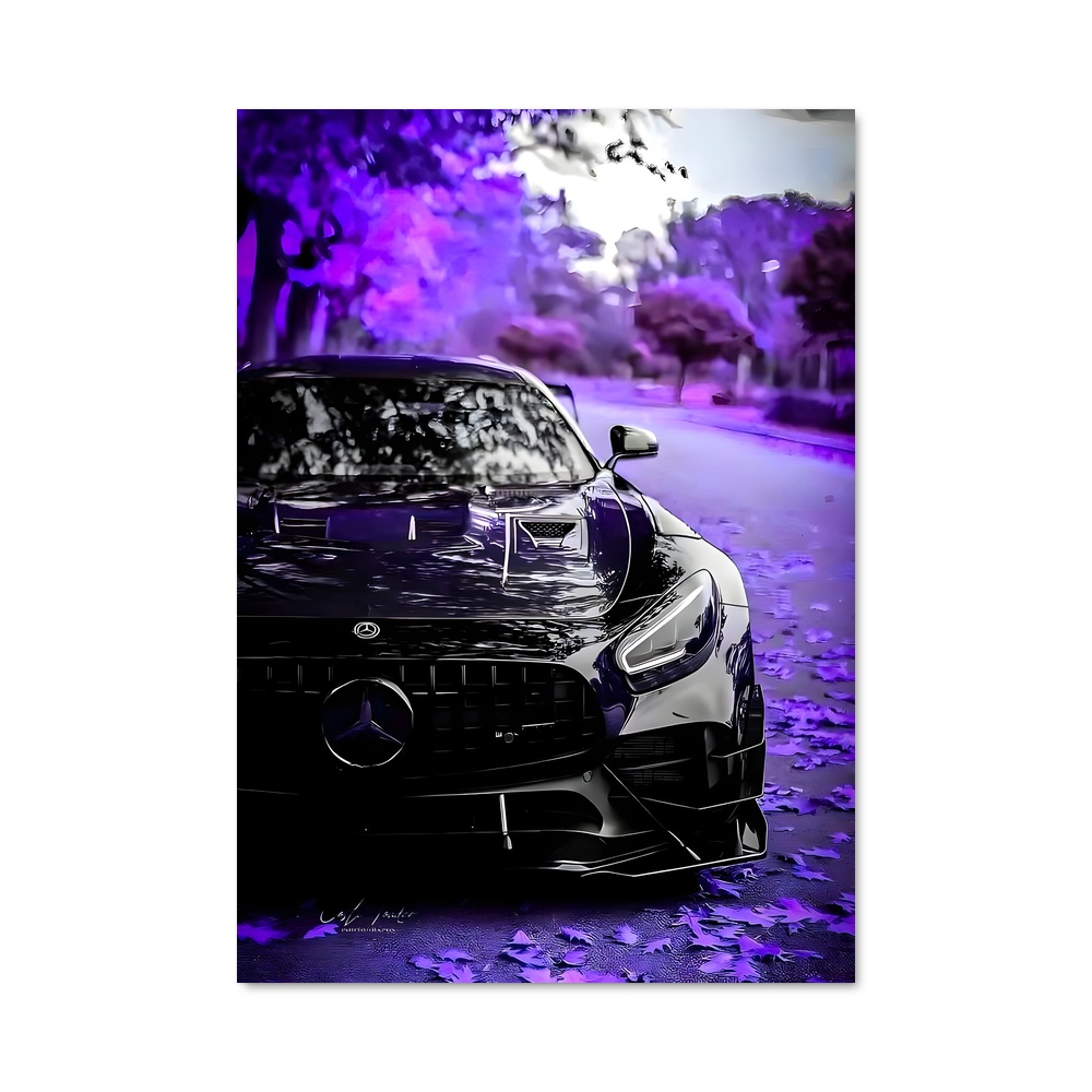 Poster Mercedes élégant
