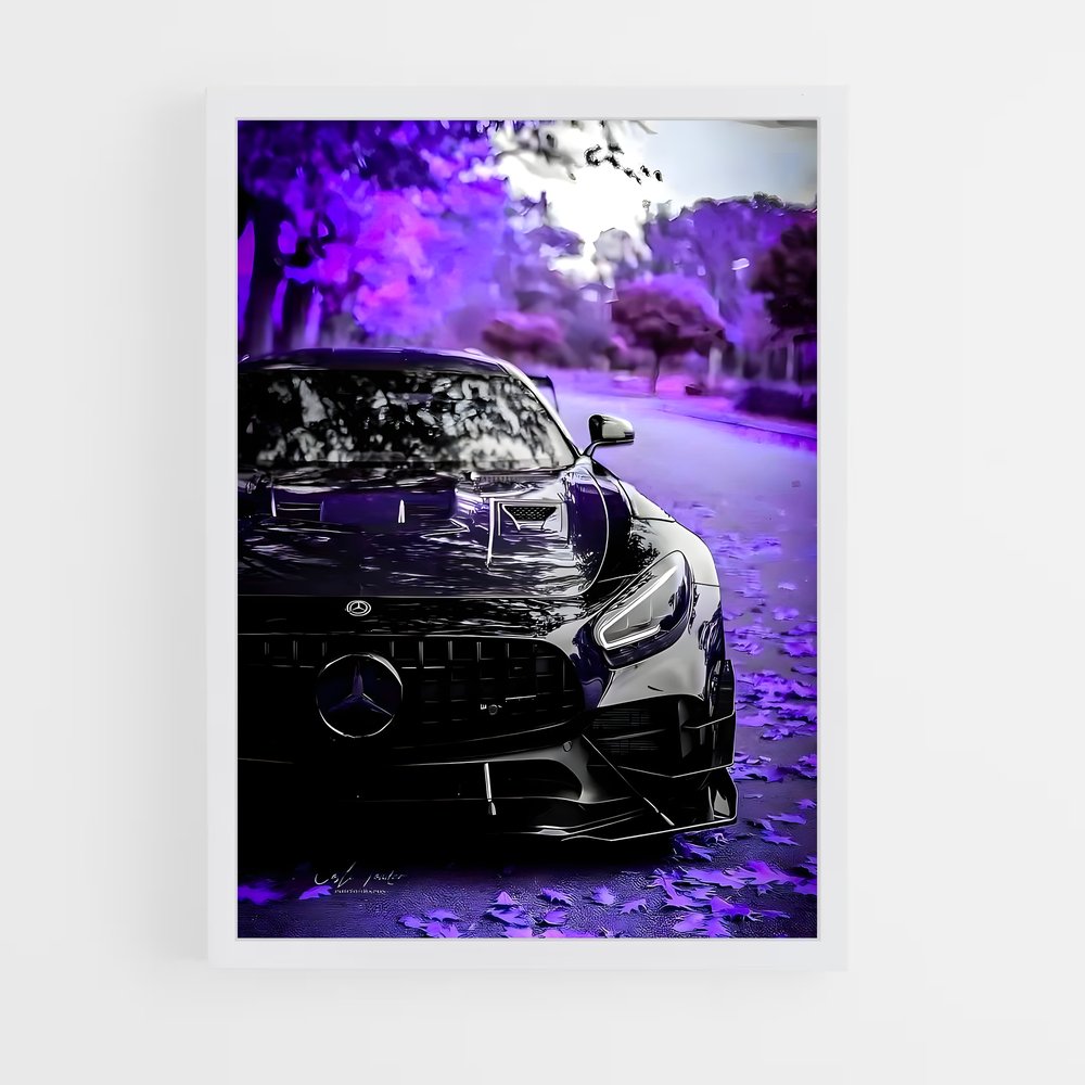 Poster Mercedes élégant (vue 3)