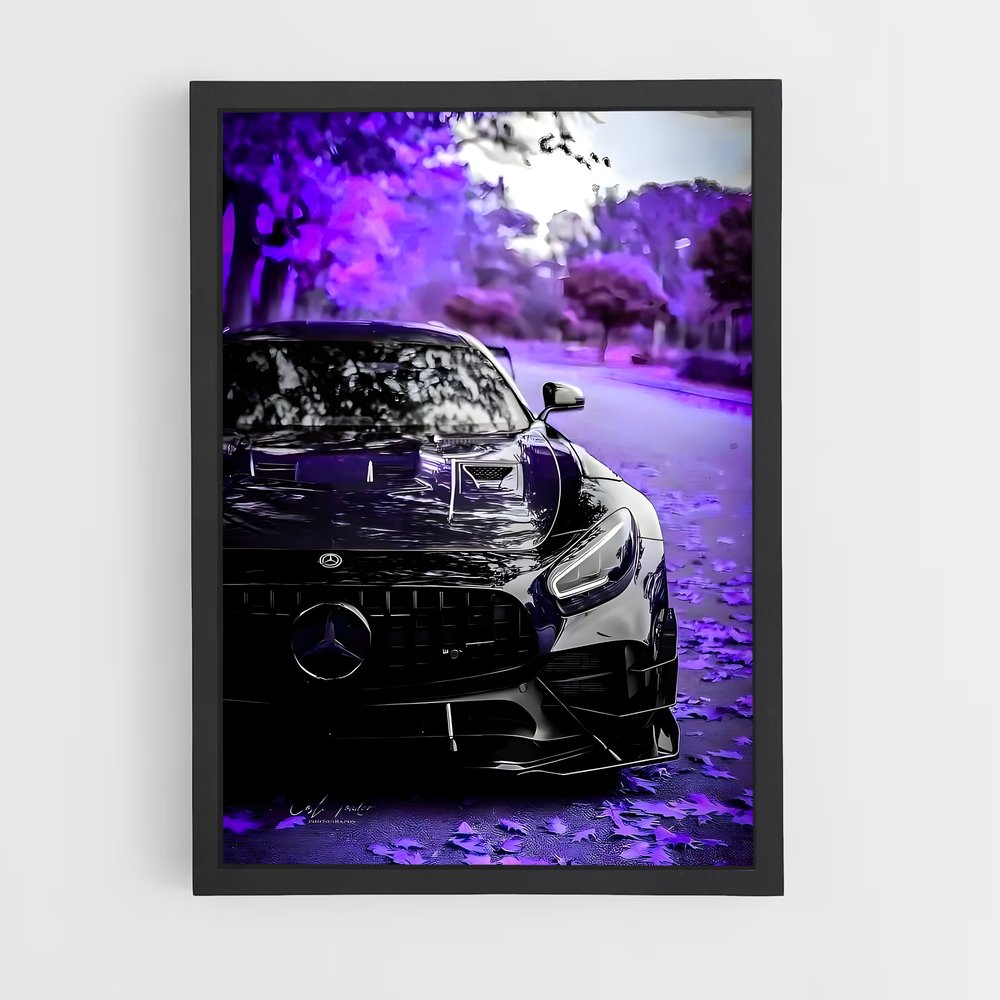 Poster Mercedes élégant (vue 2)