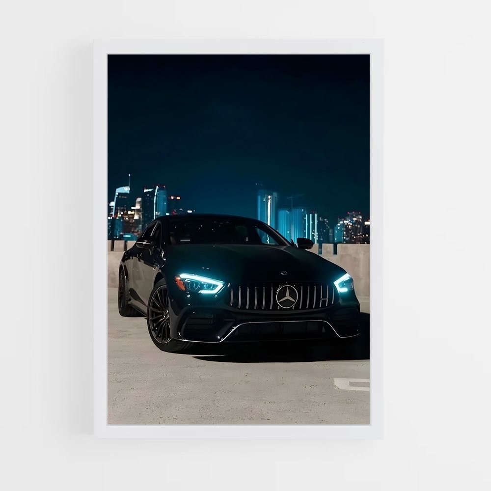 Poster Étoile Élégante Mercedes (vue 3)