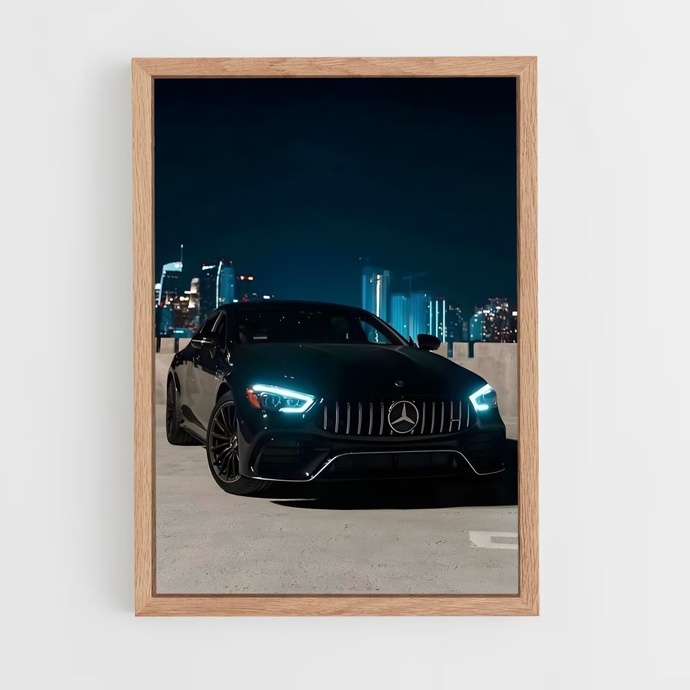 Poster Étoile Élégante Mercedes (vue 4)