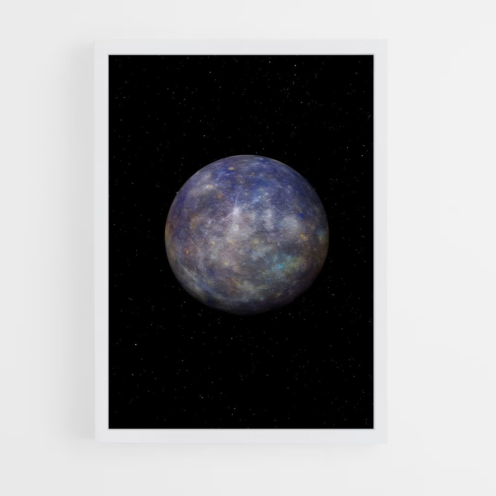 Poster L'Univers de Pluton – affiche Système solaire (vue 3)