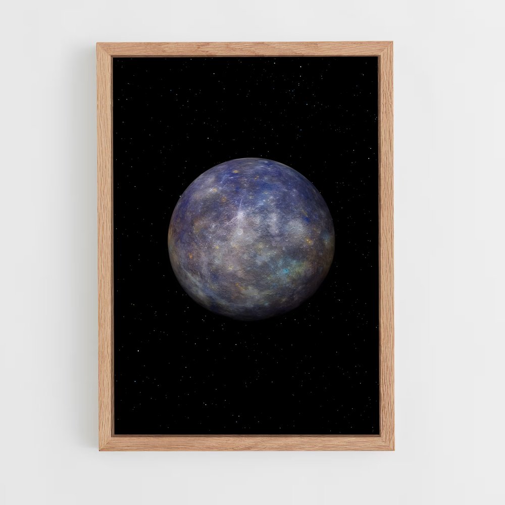 Poster L'Univers de Pluton – affiche Système solaire (vue 4)