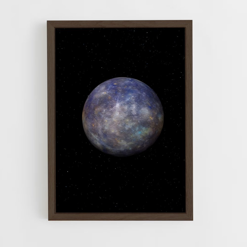 Poster L'Univers de Pluton – affiche Système solaire (vue 5)