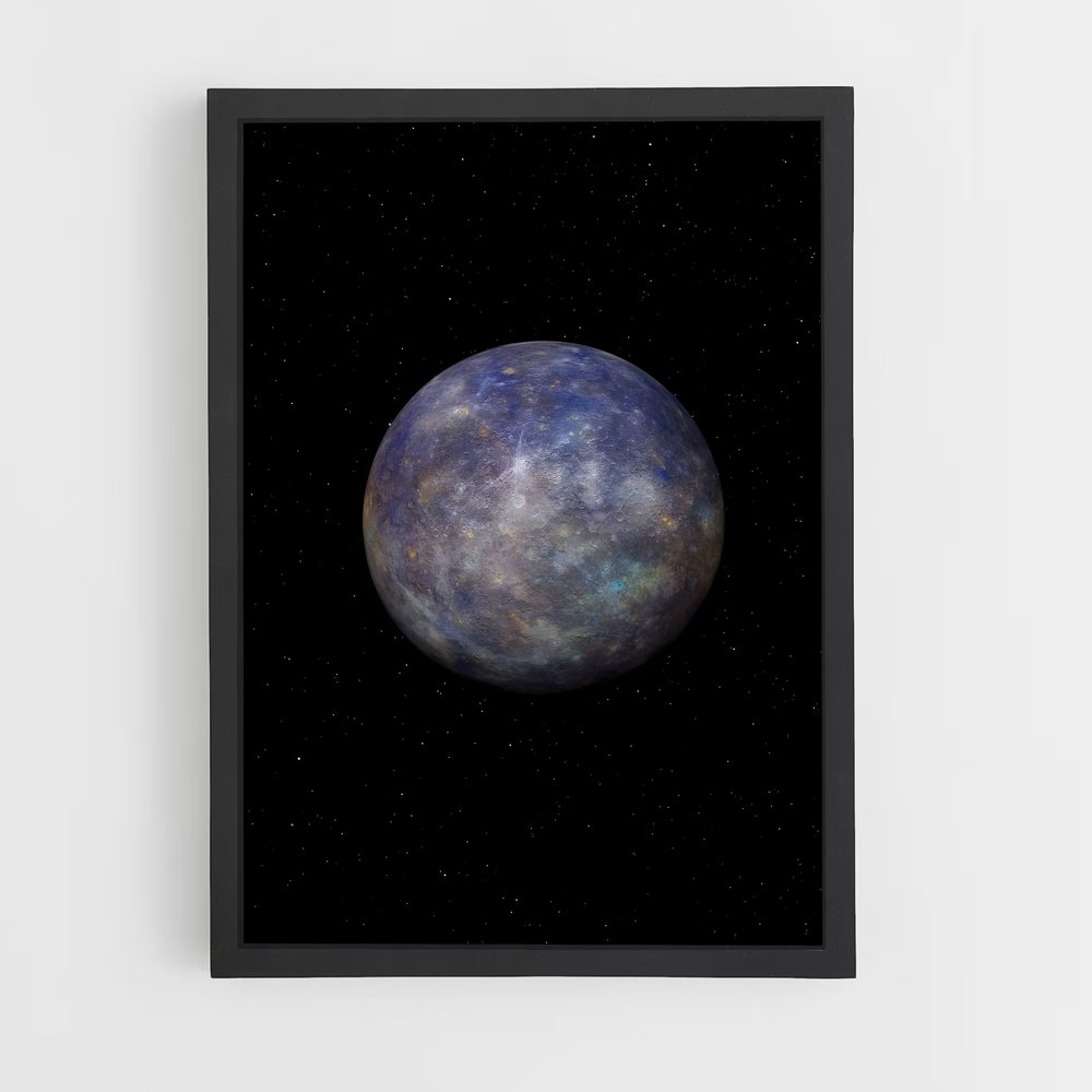 Poster L'Univers de Pluton – affiche Système solaire (vue 2)