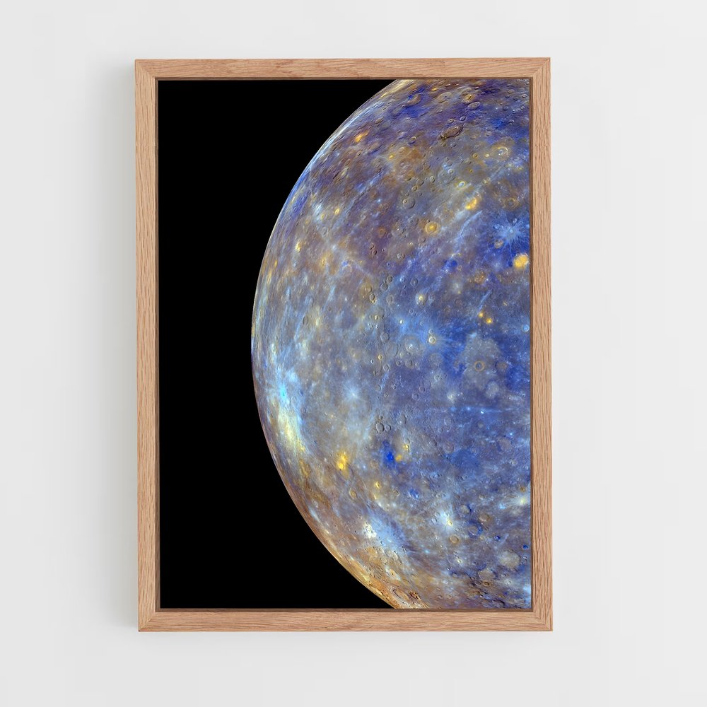 Poster Saturne et Ses Mystères – affiche Système solaire (vue 4)