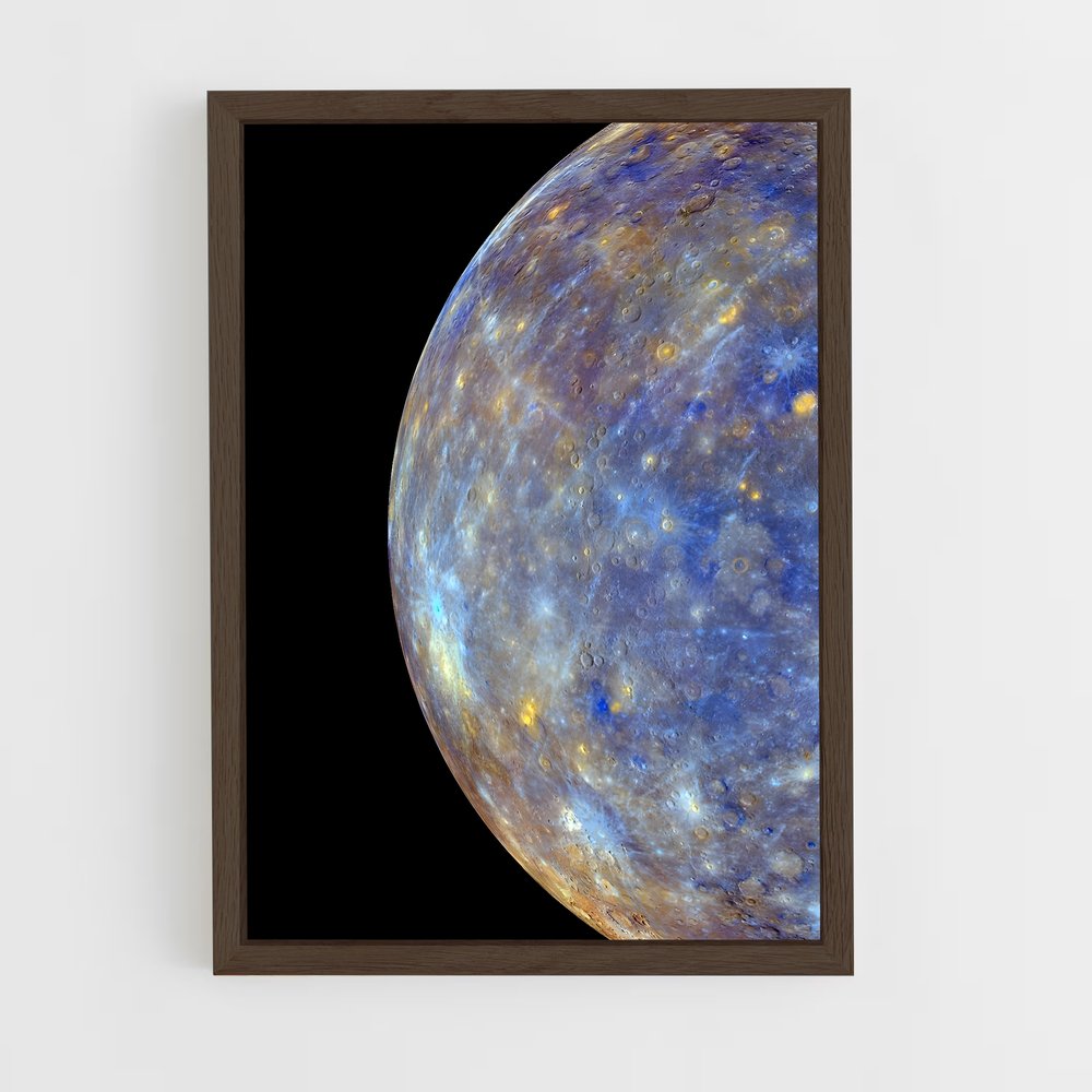 Poster Saturne et Ses Mystères – affiche Système solaire (vue 5)