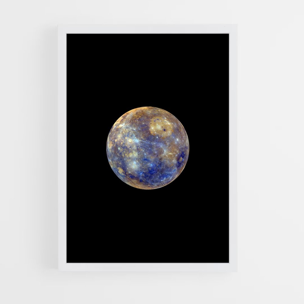 Poster L'Anneau de Saturne – affiche Système solaire (vue 3)