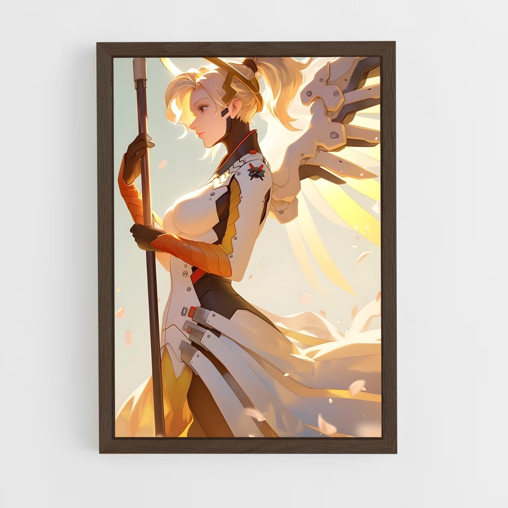 Poster Mercy héroïne – affiche Overwatch (vue 5)