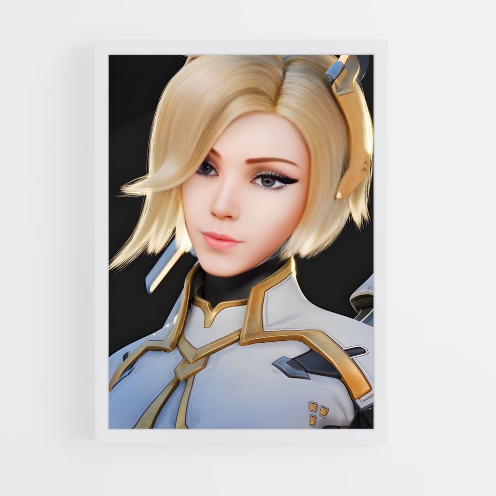 Poster Blue Valkyrie – affiche Overwatch (vue 3)