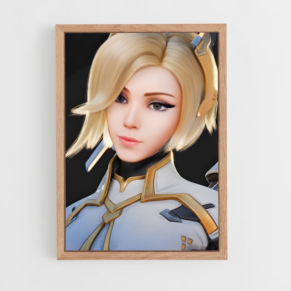 Poster Blue Valkyrie – affiche Overwatch (vue 4)