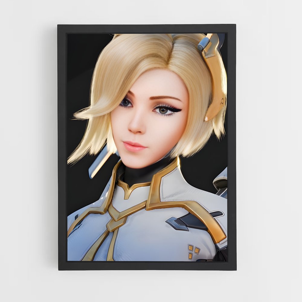 Poster Blue Valkyrie – affiche Overwatch (vue 2)