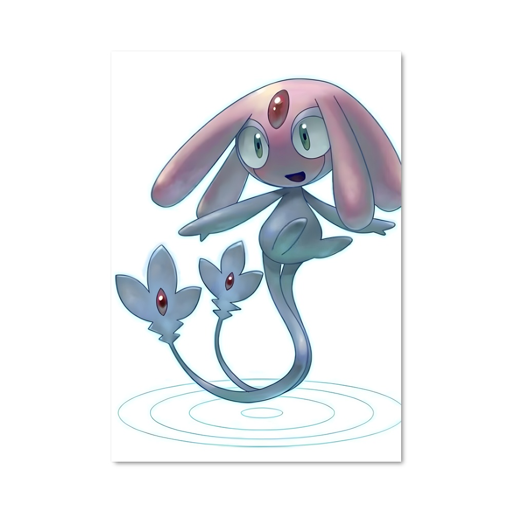 Poster Mesprit duo – affiche Pokemon