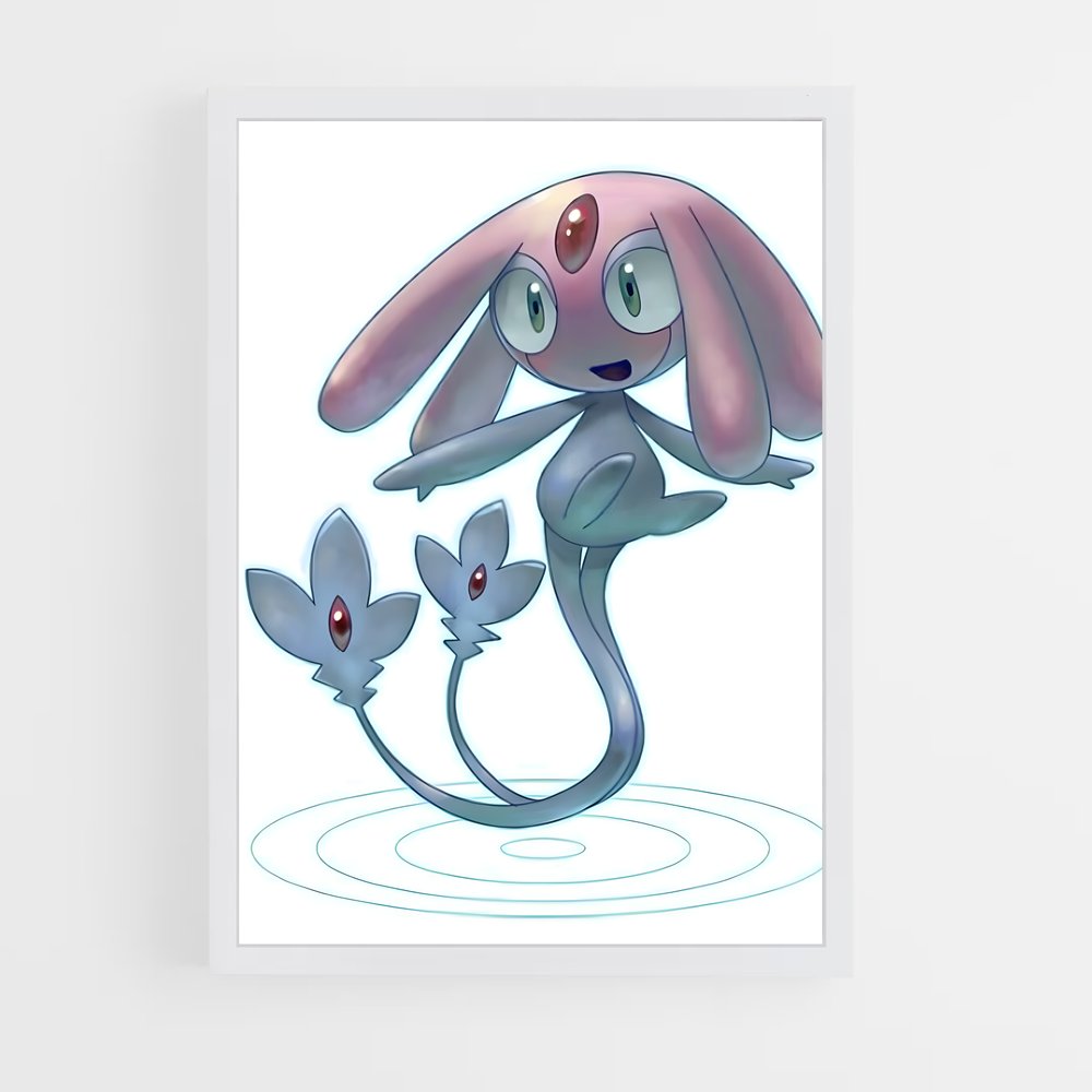 Poster Mesprit duo – affiche Pokemon (vue 3)