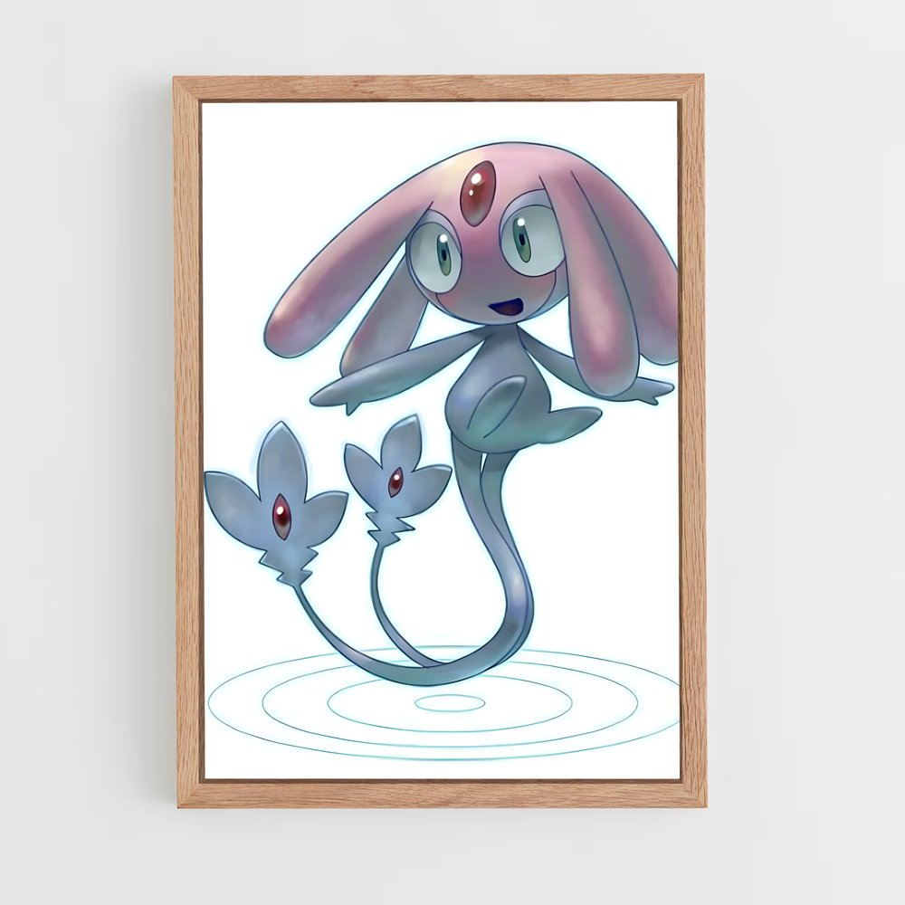 Poster Mesprit duo – affiche Pokemon (vue 4)