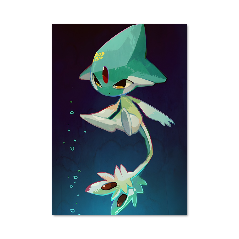 Poster Poisson d'Avril – affiche Pokemon