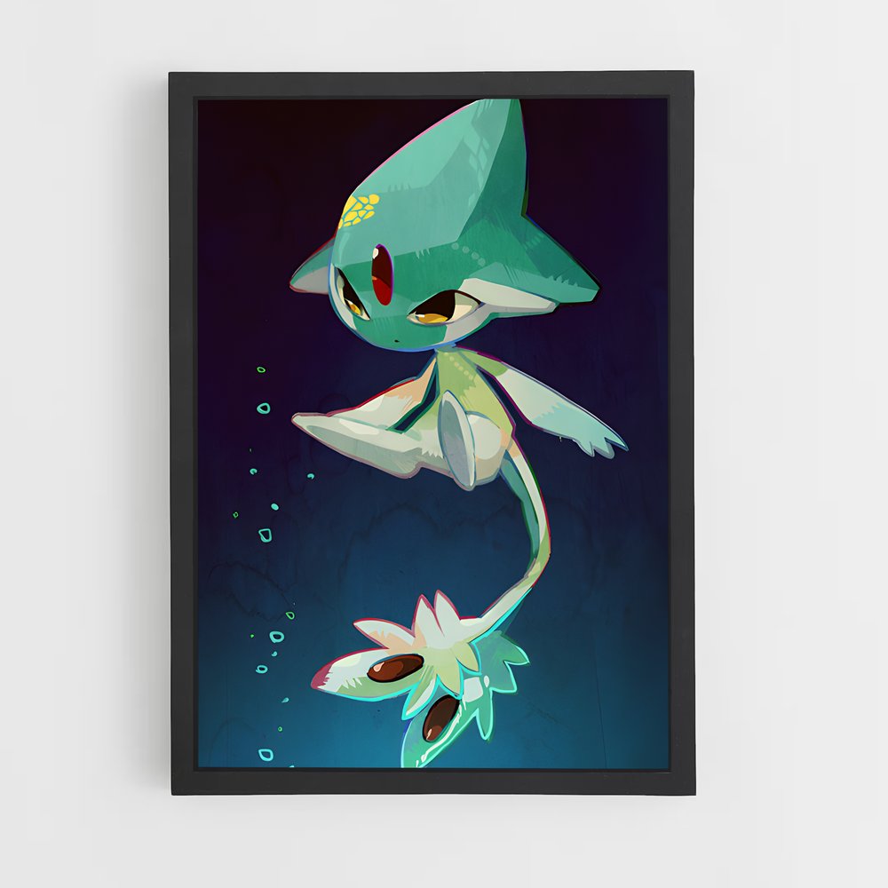 Poster Poisson d'Avril – affiche Pokemon (vue 2)