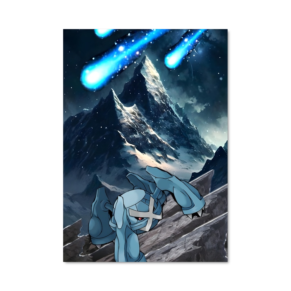 Poster Metagross étoiles – affiche Pokemon